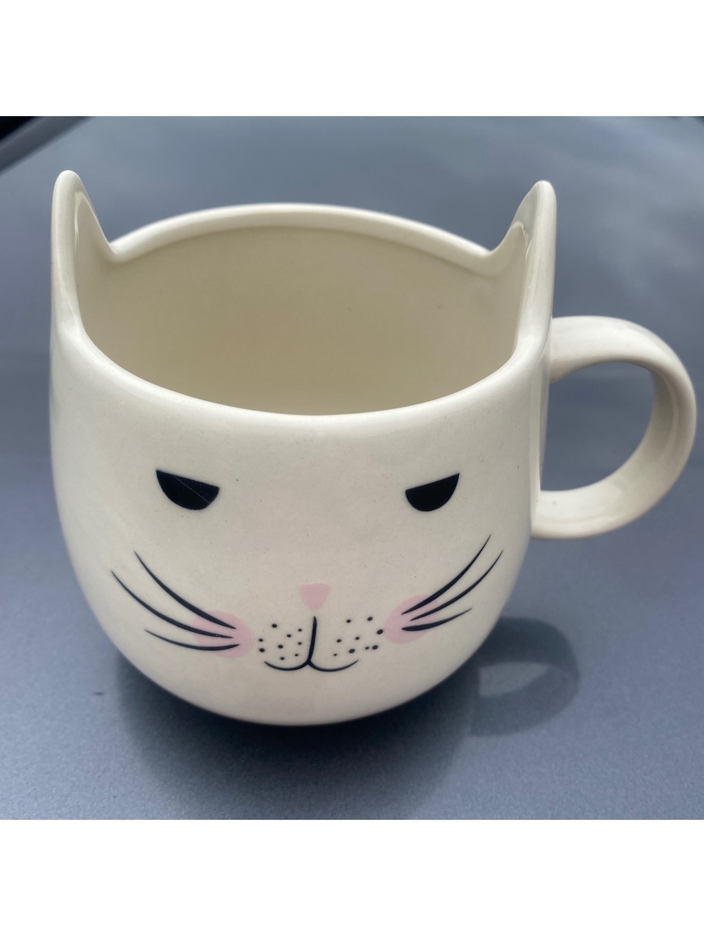 Best Friends Collection Cat Mug Ceramic Kitty Ears Footed Coffee Cup
